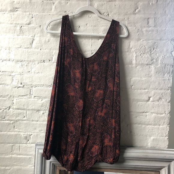 Romper - red and floral - Picture 4 of 5